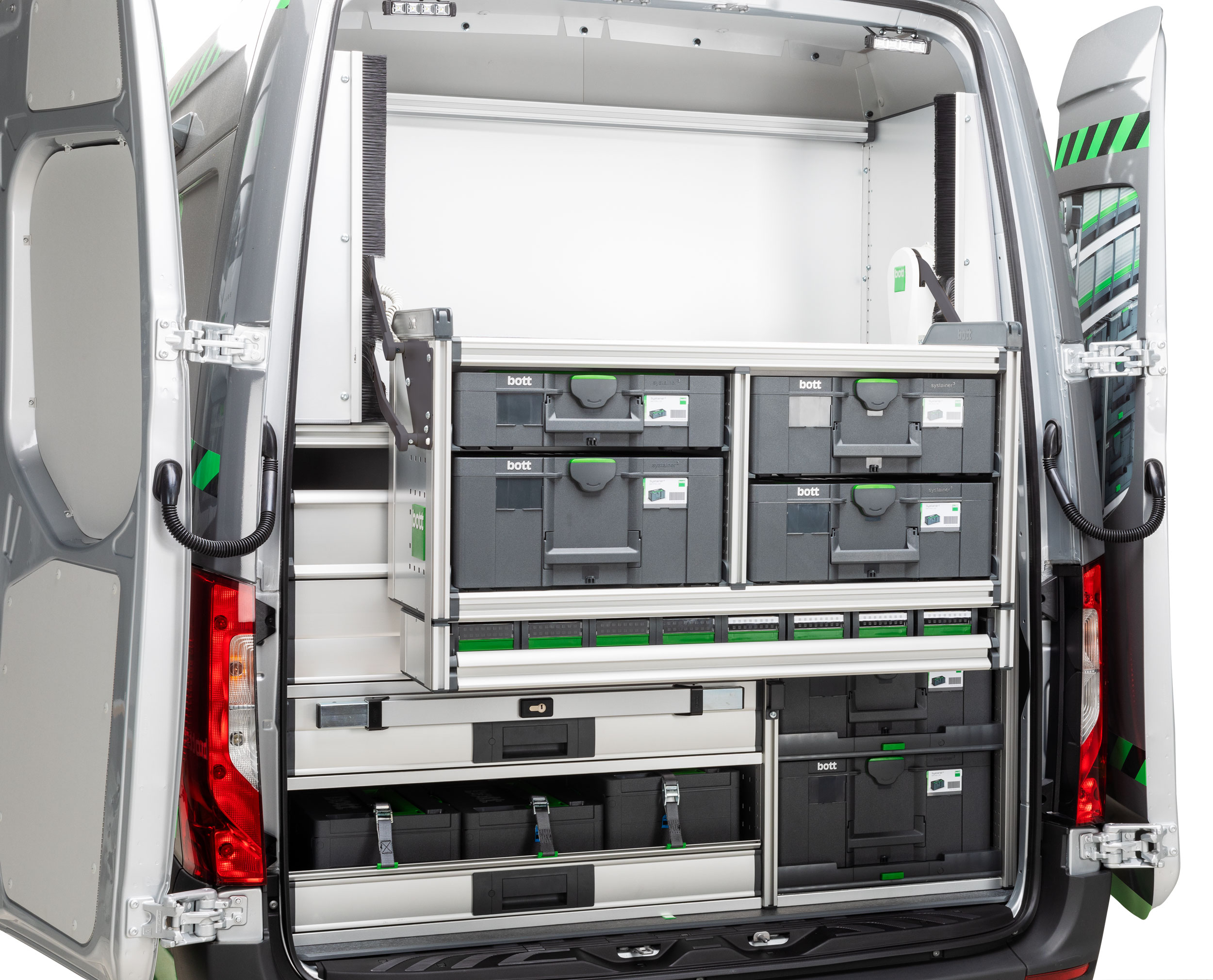 Compare Van Racking Systems - Custom Van Storage
